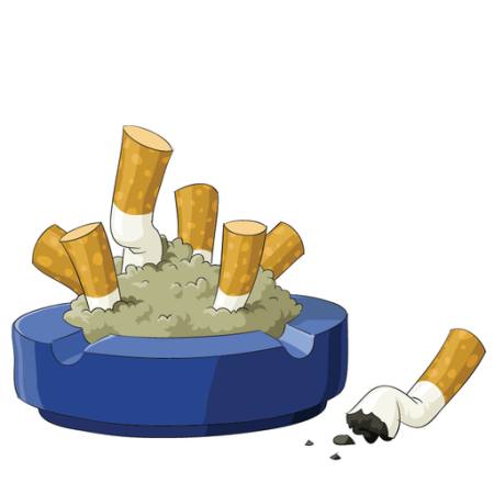 paplāte, smēķēšana, cigare, cigare butt, osis Dedmazay - Dreamstime
