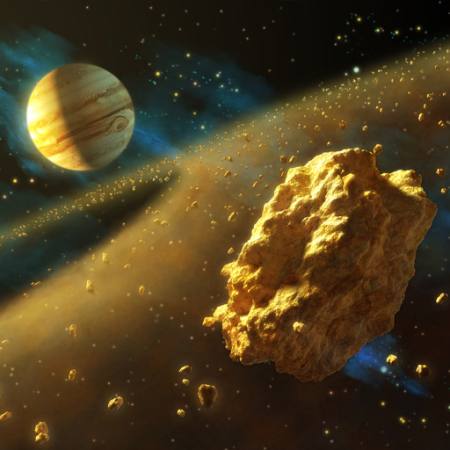 visums, rocks, planēta, telpa, komēta Andreus - Dreamstime