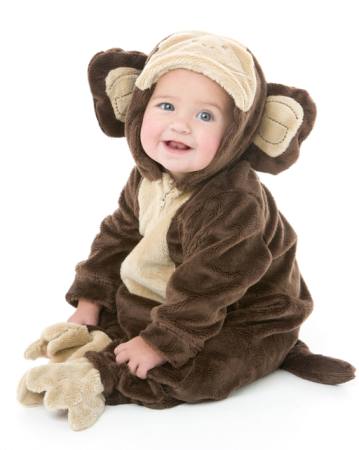 mērkaķis, mazulis, bērns, kostīms Monkey Business Images - Dreamstime