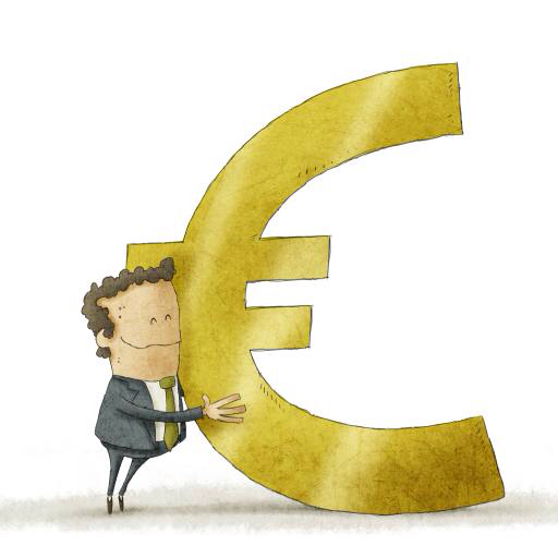 eiro, cilvēks, zīme, nauda Jrcasas