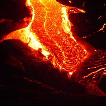 lava, vulkāns, sarkana, karsta, ugunsgrēks, kalnu Jason Yoder - Dreamstime