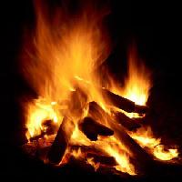 Pixwords Attēls ar uguns, koks, apdegums, tumši Hong Chan - Dreamstime