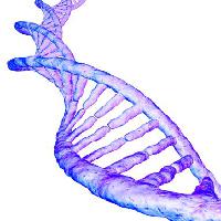 Pixwords Attēls ar ADN, gēnu, cilvēka, asinis, violeta Sebastian Kaulitzki - Dreamstime
