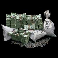 Pixwords Attēls ar nauda, ​​soma, monētas Linda Bair - Dreamstime