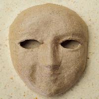 Pixwords Attēls ar maska, sejas Juan Moyano (Nito100)